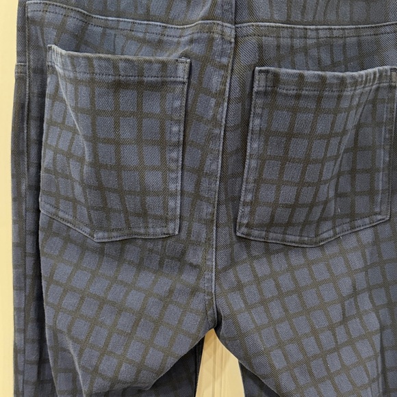SPANX Dark Blue Windowpane Leggings - Picture 6 of 7